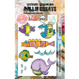 AALL and Create Clear Stamp Set A7 Plenty of Fish (AALL-TP-858)