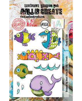 AALL and Create Clear Stamp Set A7 Plenty of Fish (AALL-TP-858) AALL and Create Clear Stamp Set A7 Plenty of Fish (AALL-TP-858)