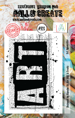 AALL and Create Clear Stamp Set A7 Art Typewriter (AALL-TP-923) AALL and Create Clear Stamp Set A7 Art Typewriter (AALL-TP-923)