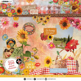 Studio Light Sunflower Kisses 8x8 Inch Die Cut Pad Elements (SL-SK-DCB46)