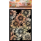 Studio Light Sunflower Kisses Masking Stencil Sunflower Pattern (SL-SK-MASK199)