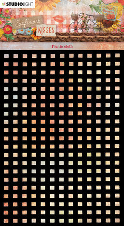 Studio Light Sunflower Kisses Masking Stencil Picnic Cloth (SL-SK-MASK200)