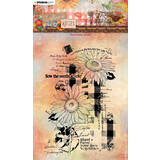 Studio Light Sunflower Kisses Clear Stamp Sunflower Picnic (SL-SK-STAMP437)