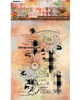 Studio Light Sunflower Kisses Clear Stamp Sunflower Picnic (SL-SK-STAMP437) Studio Light Sunflower Kisses Clear Stamp Sunflower Picnic (SL-SK-STAMP437)