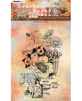 Studio Light Sunflower Kisses Clear Stamp Wildflower Basket (SL-SK-STAMP438) Studio Light Sunflower Kisses Clear Stamp Wildflower Basket (SL-SK-STAMP438)