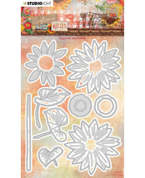 Studio Light Sunflower Kisses Snijmal Layered Sunflower (SL-SK-CD527) Studio Light Sunflower Kisses Snijmal Layered Sunflower (SL-SK-CD527)