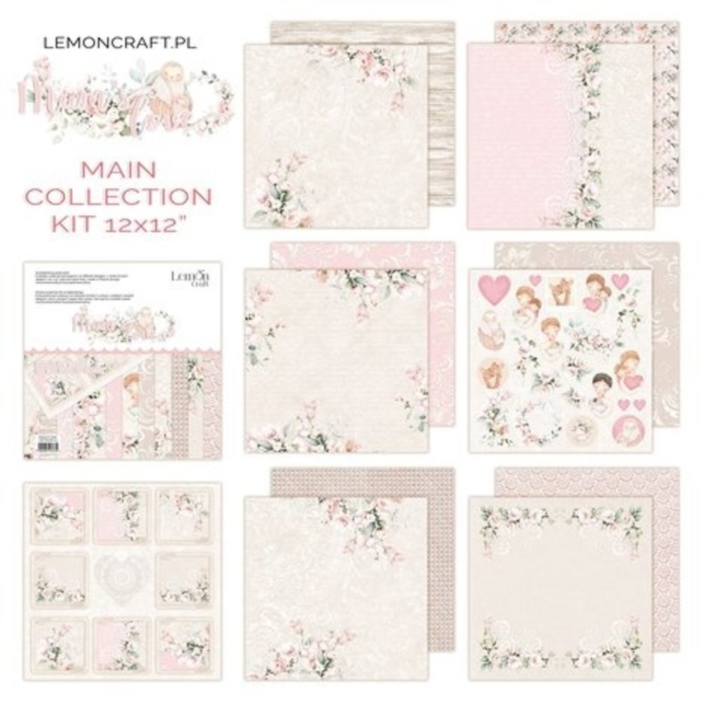 LemonCraft Mums' Love 12x12 Inch Paper Pad (LEM-MUMS-01) LemonCraft Mums' Love 12x12 Inch Paper Pad (LEM-MUMS-01)
