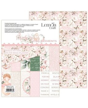 LemonCraft Mums' Love Elements 6x8 Inch Paper Pad (LEM-MUMS-04) LemonCraft Mums' Love Elements 6x8 Inch Paper Pad (LEM-MUMS-04)
