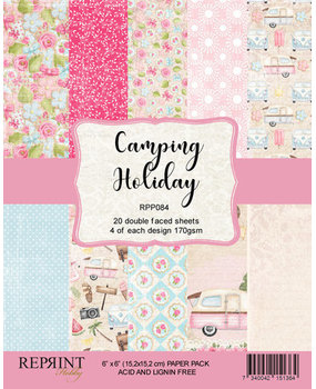 Reprint Camping Holiday 6x6 Inch Paper Pack (RPP084) Reprint Camping Holiday 6x6 Inch Paper Pack (RPP084)