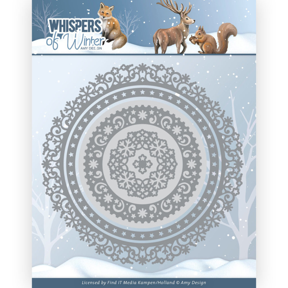 Amy Design Whispers of Winter Winter Circle Dies (ADD10289) Amy Design Whispers of Winter Winter Circle Dies (ADD10289)
