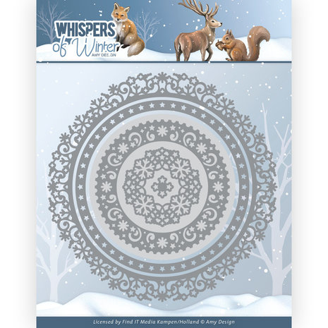 Amy Design Whispers of Winter Winter Circle Dies (ADD10289) Amy Design Whispers of Winter Winter Circle Dies (ADD10289)