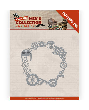 Amy Design Classic men's Collection Motorcycling Frame Dies (ADD10267) Amy Design Classic men's Collection Motorcycling Frame Dies (ADD10267)