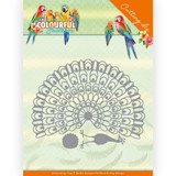 Amy Design Colourful Feathers Peacock Dies (ADD10259)