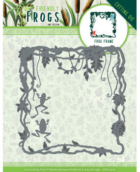 Amy Design Friendly Frogs Frog Frame Die (ADD10227) Amy Design Friendly Frogs Frog Frame Die (ADD10227)