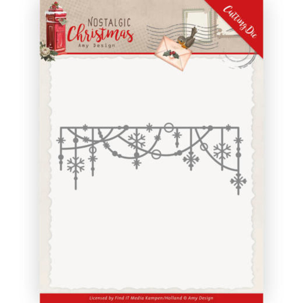 Amy Design Nostalgic Christmas Hanging Snowflakes Die (ADD10224)