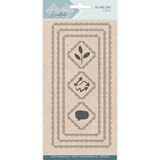 Card Deco Snijmal Slimline Leaf (CDECD0101)