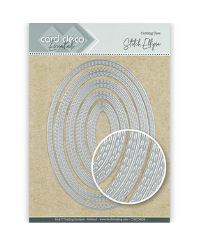 Card Deco Snijmal Stitch Ellipse (CDECD0028) Card Deco Snijmal Stitch Ellipse (CDECD0028)