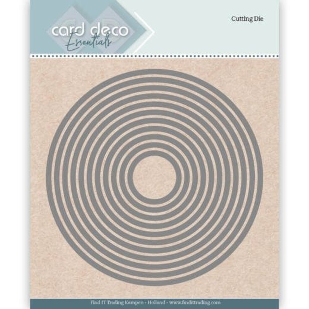 Card Deco Snijmal Nesting Rond (CDECD0020) Card Deco Snijmal Nesting Rond (CDECD0020)