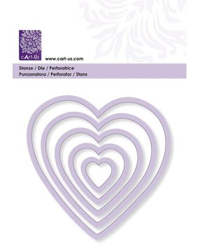 Cart-Us Stans & Embossingsmal Frame Hart (1856 0142)