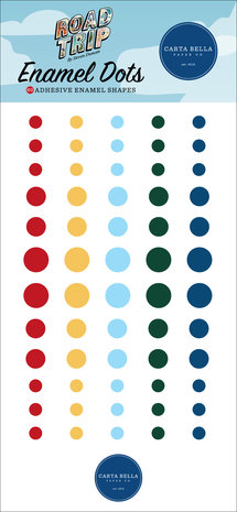 Carta Bella Road Trip Enamel Dots (CBRT151028) Carta Bella Road Trip Enamel Dots (CBRT151028)