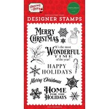 Carta Bella Christmas Cheer Most Wonderful Time Clear Stamps (CBCHR141043)