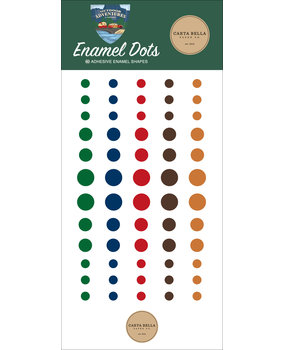 Carta Bella Outdoor Adventures Enamel Dots (CBOA134028) Carta Bella Outdoor Adventures Enamel Dots (CBOA134028)