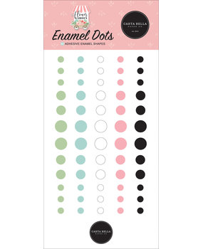 Carta Bella Flower Garden Enamel Dots (CBGA130028) Carta Bella Flower Garden Enamel Dots (CBGA130028)