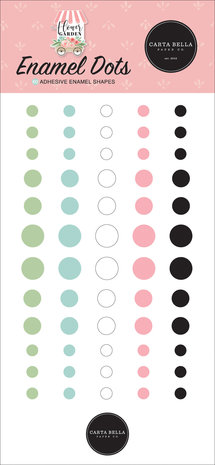 Carta Bella Flower Garden Enamel Dots (CBGA130028) Carta Bella Flower Garden Enamel Dots (CBGA130028)
