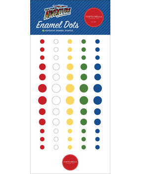 Carta Bella Our Travel Adventure Enamel Dots (CBOTA131028)