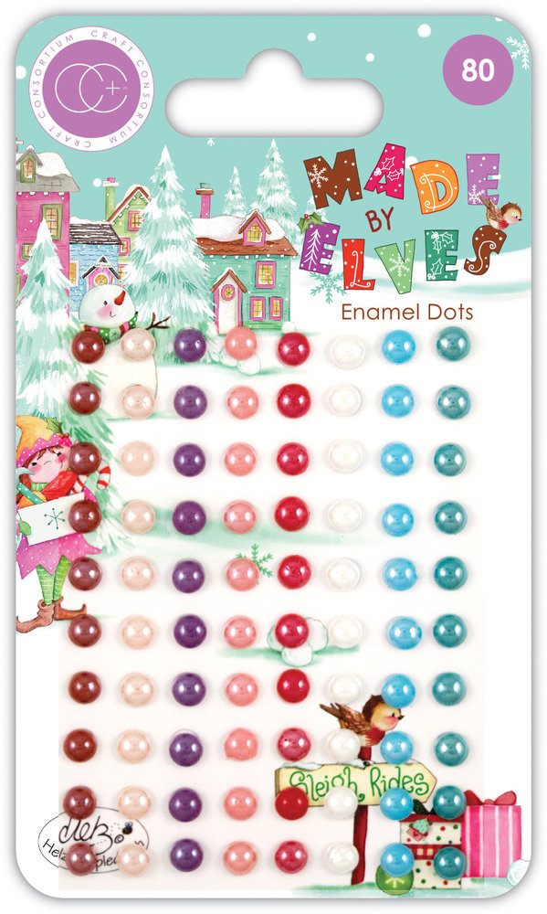 Craft Consortium Made by Elves Enamel Dots (CCADOT016) Craft Consortium Made by Elves Enamel Dots (CCADOT016)