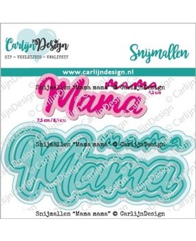 Carlijn Design Snijmallen Mama Mama (CDSN-0220) Carlijn Design Snijmallen Mama Mama (CDSN-0220)