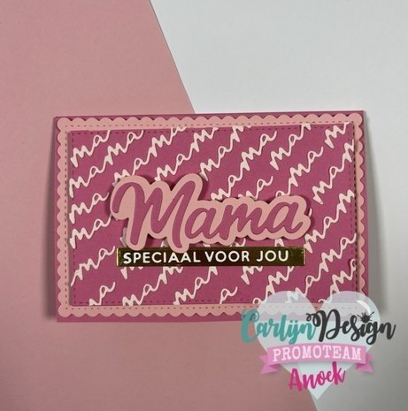 Carlijn Design Snijmallen Mama Mama (CDSN-0220) Carlijn Design Snijmallen Mama Mama (CDSN-0220)