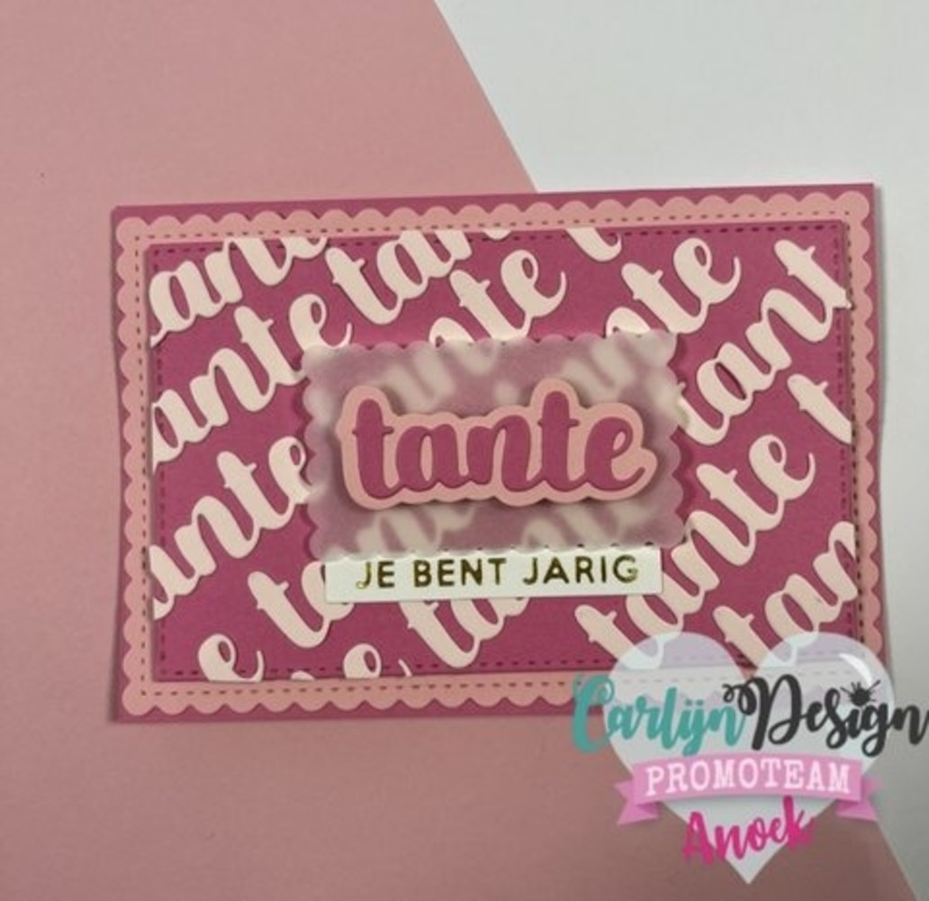 Carlijn Design Snijmallen Tante Nicht (CDSN-0221) Carlijn Design Snijmallen Tante Nicht (CDSN-0221)