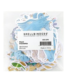 Spellbinders Floral Friendship Printed Die Cuts (SCS-275) Spellbinders Floral Friendship Printed Die Cuts (SCS-275)