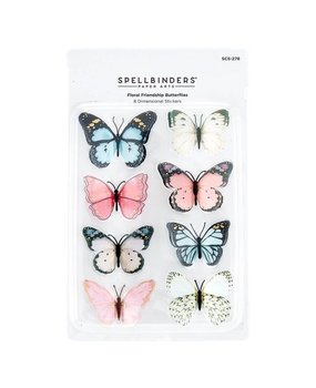 Spellbinders Floral Friendship Dimensional Stickers Butterfly (SCS-278)