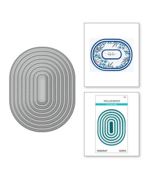 Spellbinders Stylish Ovals Essential Dies (S5-562) Spellbinders Stylish Ovals Essential Dies (S5-562)