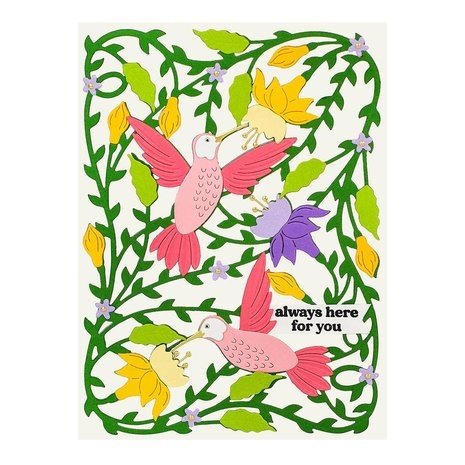 Spellbinders Bibi's Hummingbirds Delicate Floral Hummingbirds Dies (S7-230) Spellbinders Bibi's Hummingbirds Delicate Floral Hummingbirds Dies (S7-230)