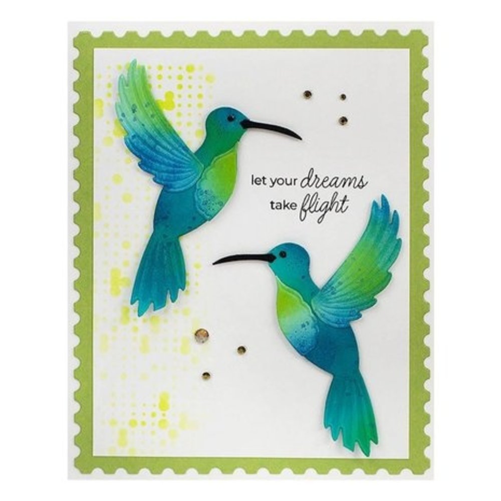 Spellbinders Bibi's Hummingbirds Pop-Up Hummingbird Dies (S5-561) Spellbinders Bibi's Hummingbirds Pop-Up Hummingbird Dies (S5-561)