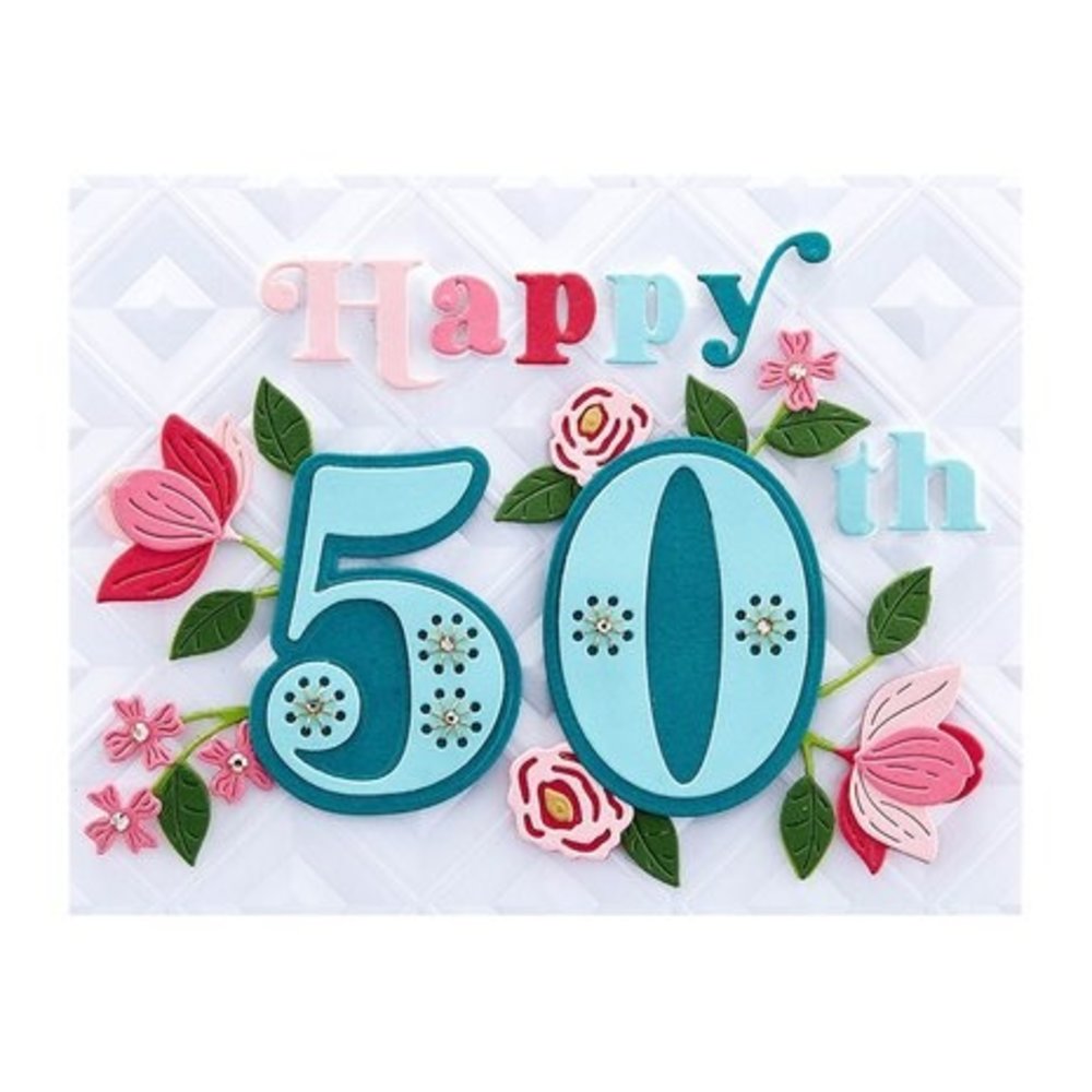 Spellbinders Stitched Numbers Dies (S7-234)