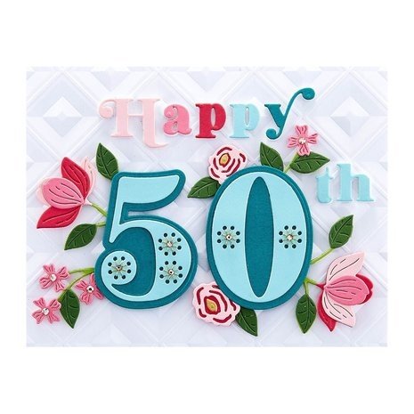 Spellbinders Stitched Numbers Dies (S7-234)