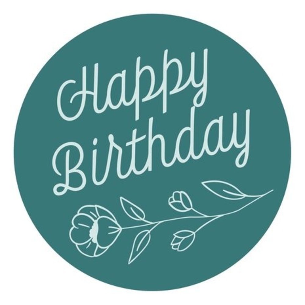 Spellbinders Sweet Happy Birthday Wax Seal Stamp (WS-016)
