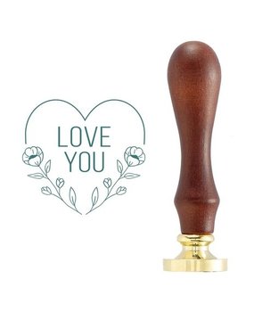 Spellbinders Love You Heart Wax Seal Stamp (WS-018) Spellbinders Love You Heart Wax Seal Stamp (WS-018)