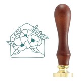 Spellbinders Sending Flowers Wax Seal Stamp (WS-023)