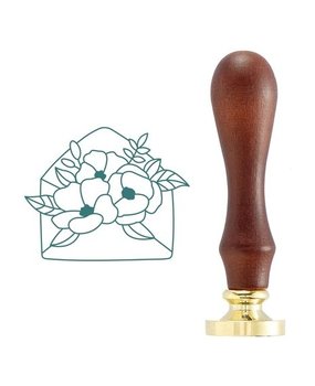 Spellbinders Sending Flowers Wax Seal Stamp (WS-023) Spellbinders Sending Flowers Wax Seal Stamp (WS-023)