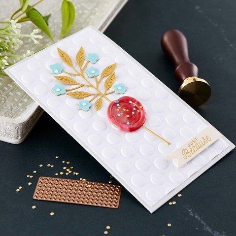 Spellbinders Solid Circle 3/4 Inch Wax Seal Stamp (WS-024) Spellbinders Solid Circle 3/4 Inch Wax Seal Stamp (WS-024)