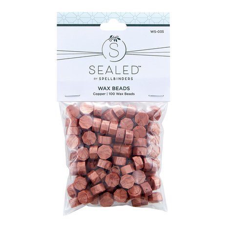 Spellbinders Copper Wax Beads (WS-035) Spellbinders Copper Wax Beads (WS-035)