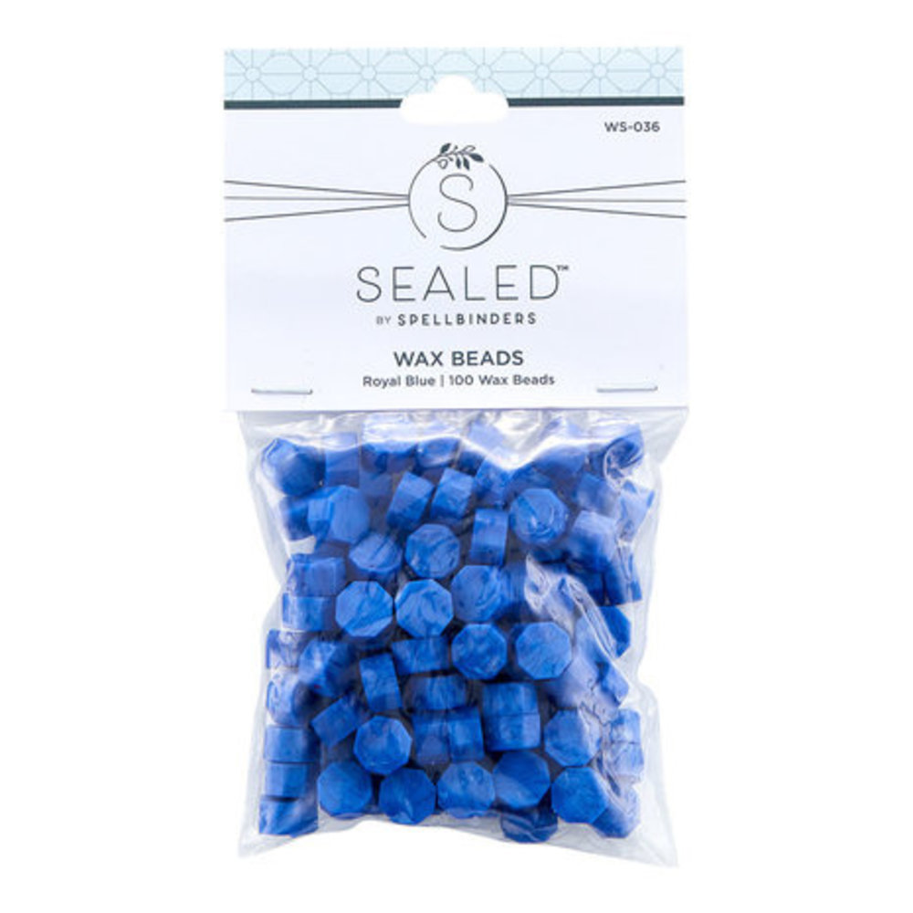 Spellbinders Royal Blue Wax Beads (WS-036) Spellbinders Royal Blue Wax Beads (WS-036)