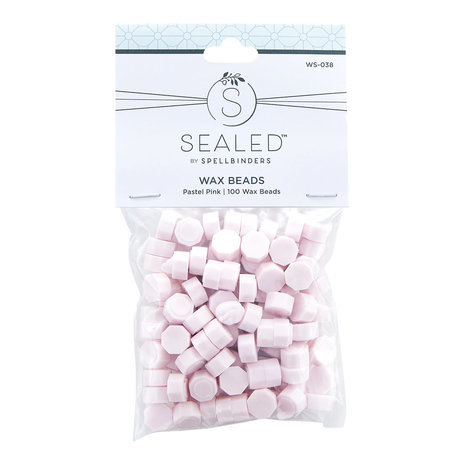Spellbinders Pastel Pink Wax Beads (WS-038)