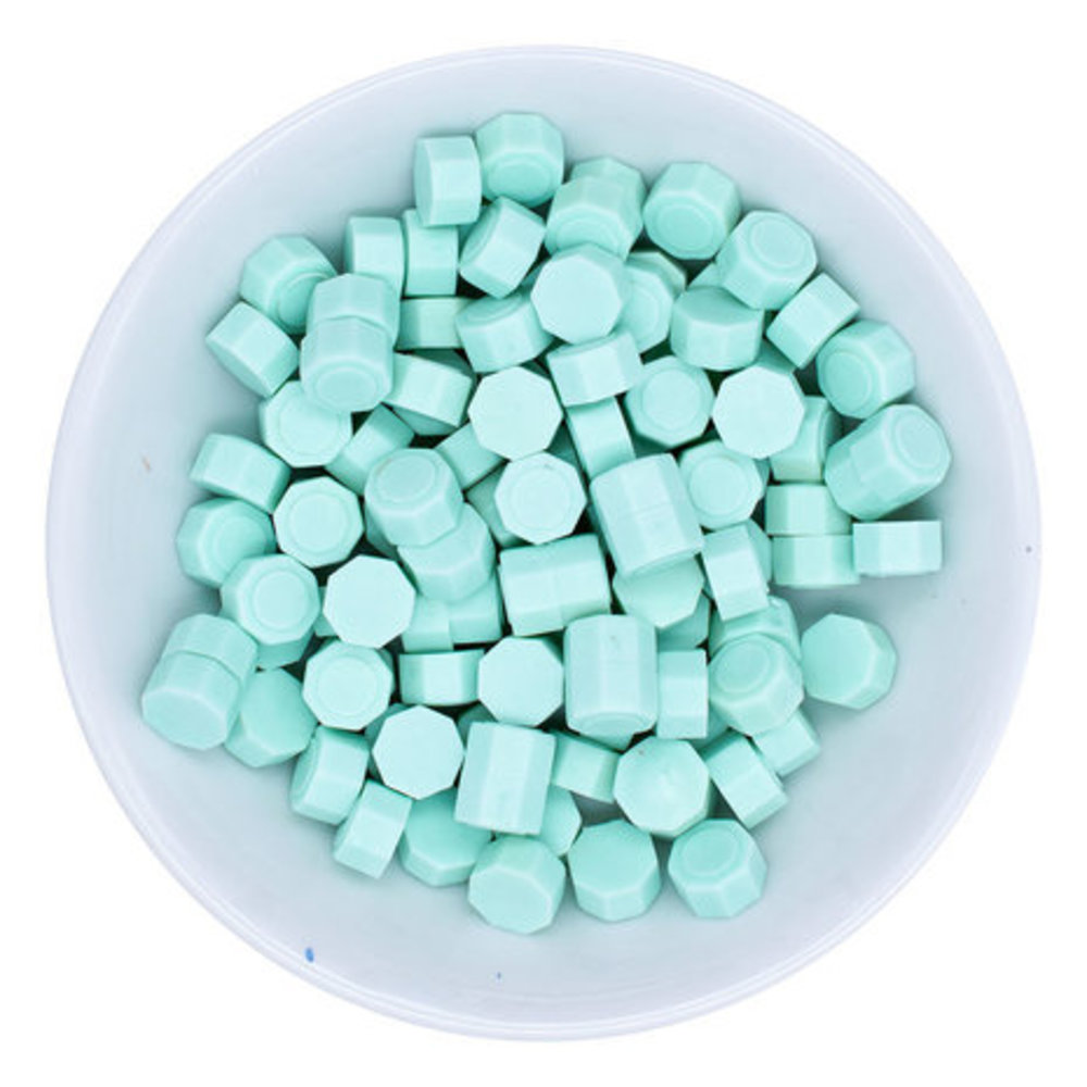 Spellbinders Pastel Aqua Wax Beads (WS-040)