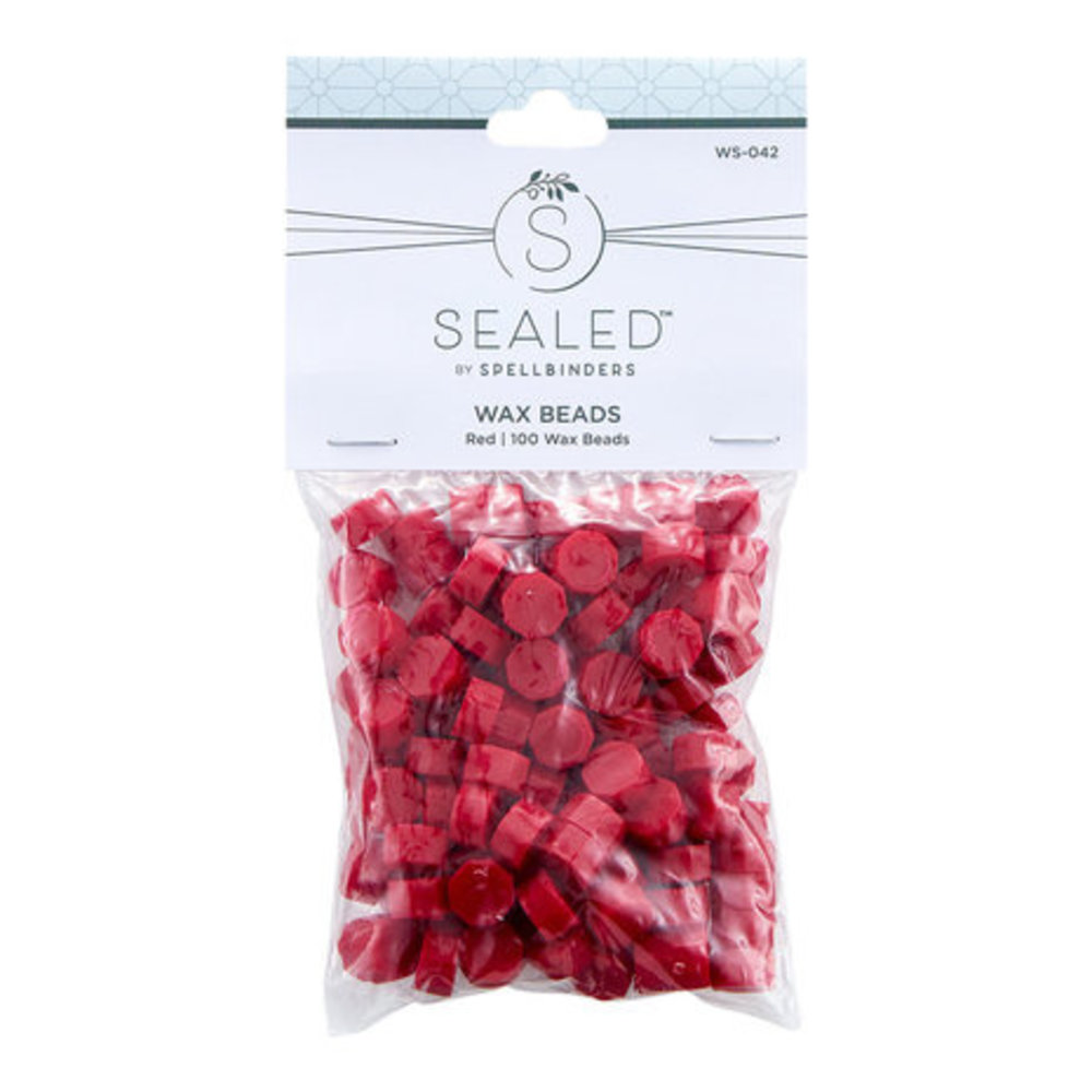 Spellbinders Red Wax Beads (WS-042) Spellbinders Red Wax Beads (WS-042)